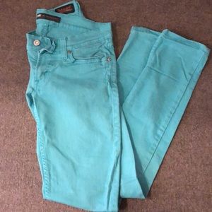 Teal Jeans